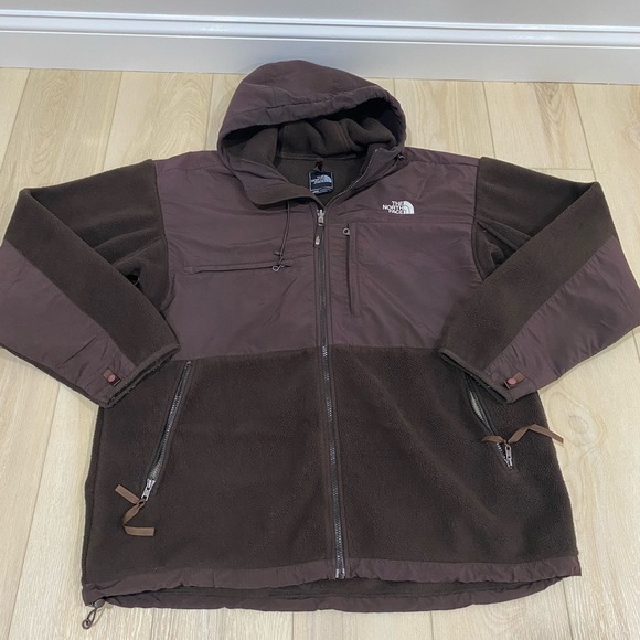 North Face Denali Hooded Jacket Mens XXL Fleece Polartec Full Zip Outdoor - Picture 1 of 9